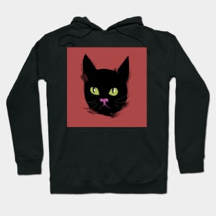 Pink cat Hoodie